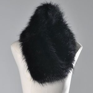 Faux fur cravat